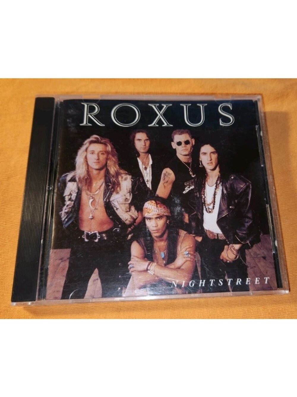 ROXUS cd NIGHTSTREET 1992 Savage 74785-50203-2 USA AOR Hair Metal Hard Rock